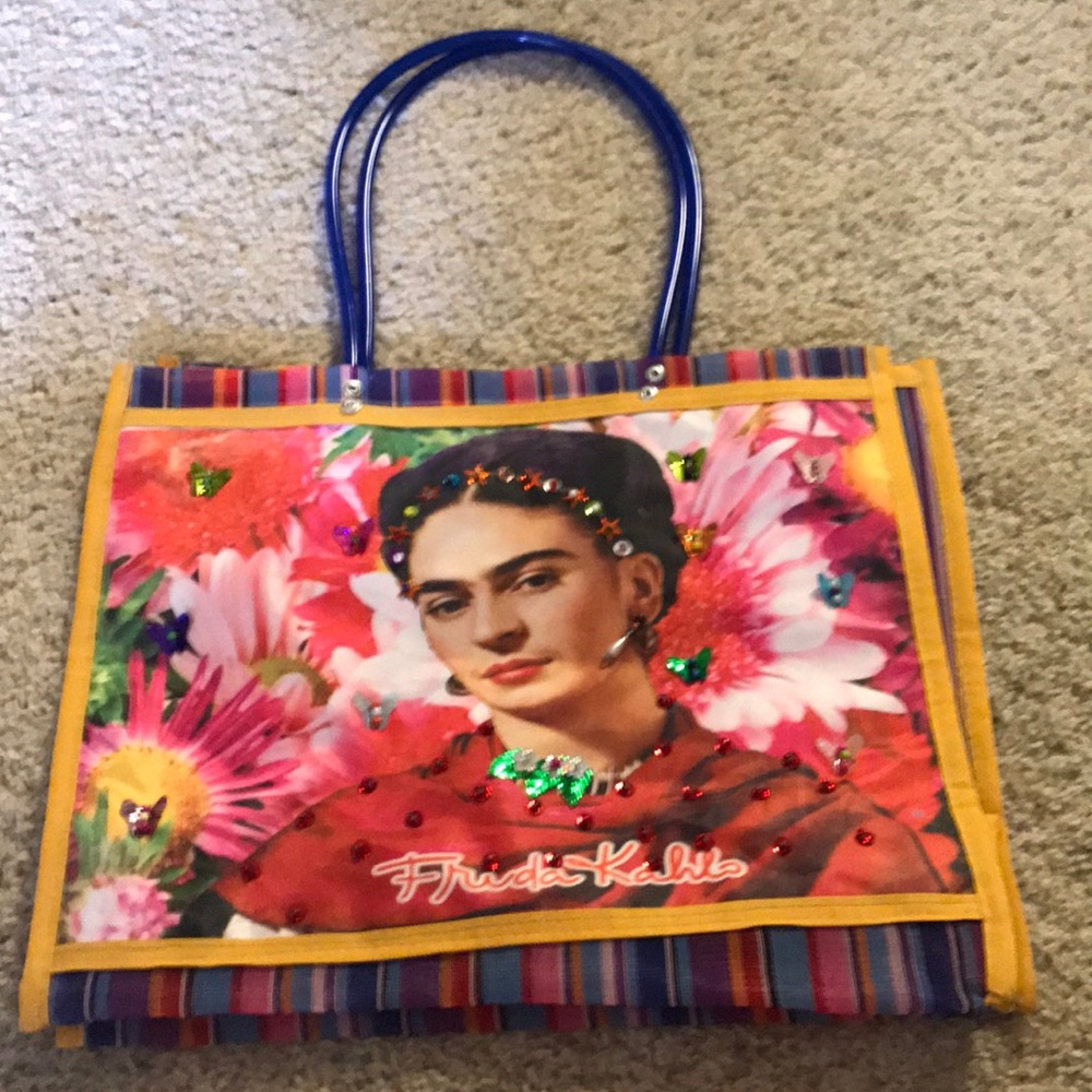 ❗️FLASH SALE❗️Artisanal Frida Kahlo Tote Bag